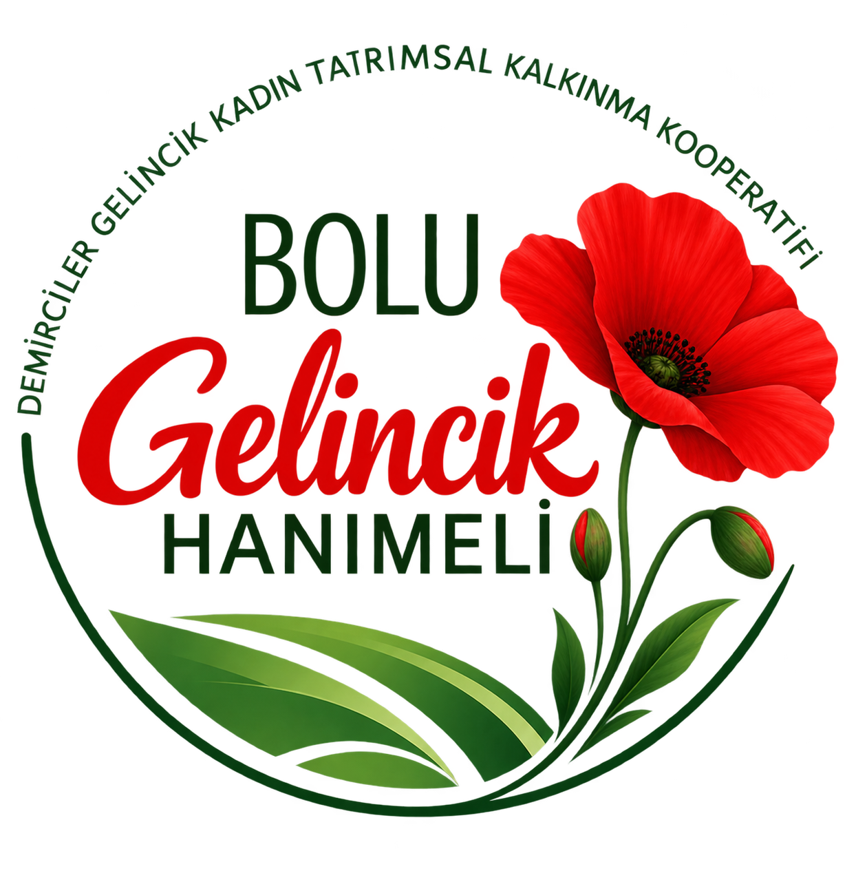 Demirciler Gelincik Kadın Tarımsal Kalkınma Kooperatifi Logosu