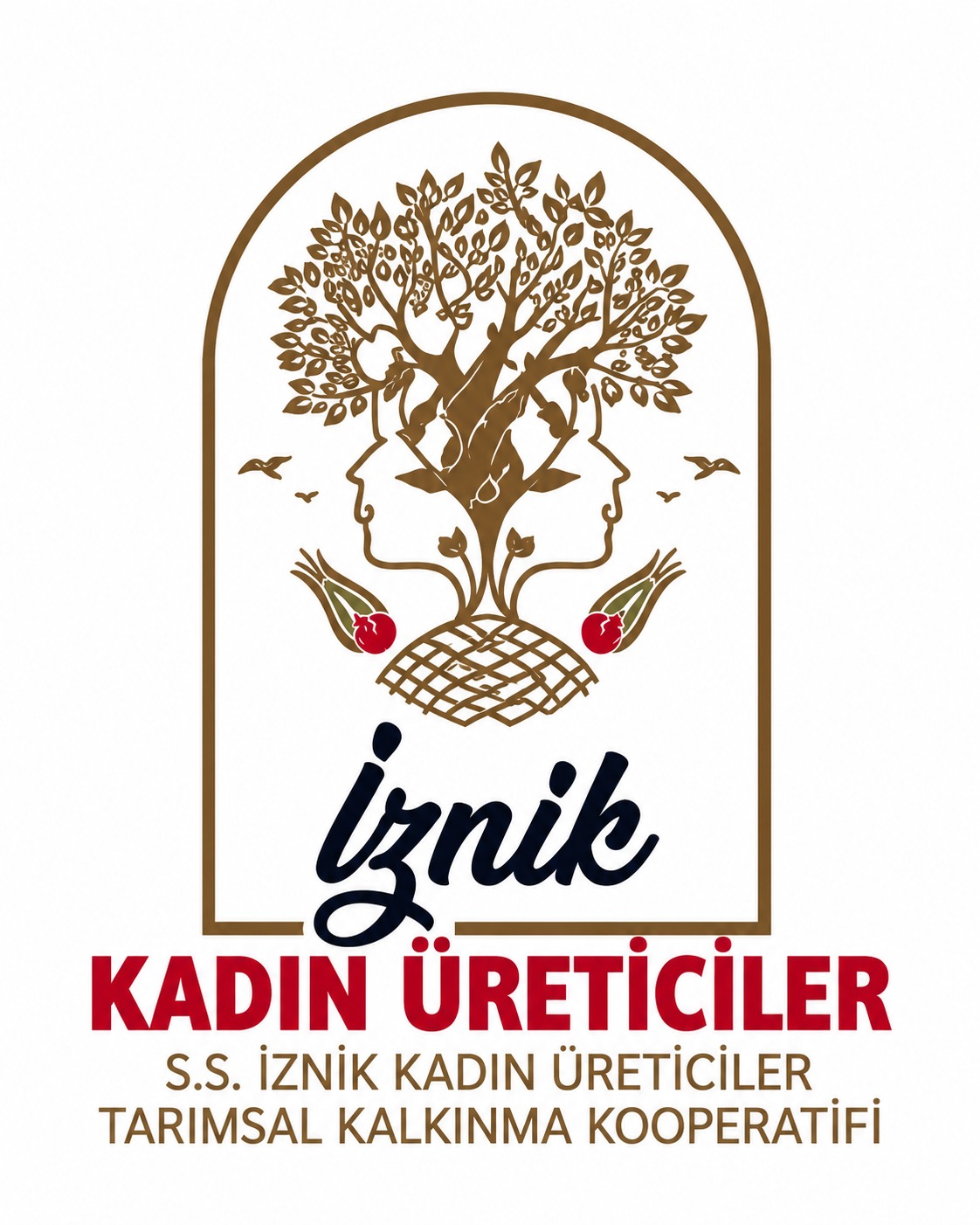 S.s. İznik Kadın Üreticiler Tarımsal Kalkınma Kooperatifi Logosu