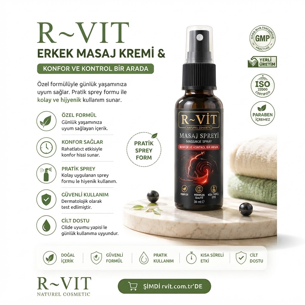 R-VİT ERKEK MASAJ SPREYİ
