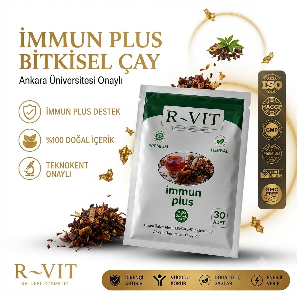 R-VIT Immun Plus Bitkisel Çay 30 LU