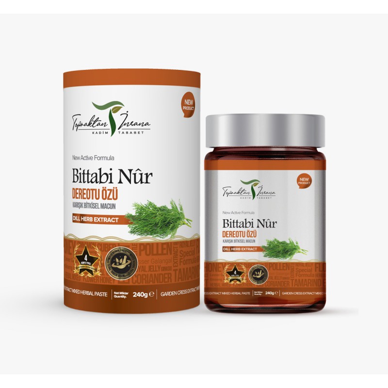 Bittabi Nûr / Dere Otu Özü Macunu 240gr