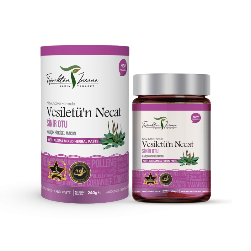 Vesiletün Necat / Sinir Otu Karışık Bitkisel Macun 240 ml