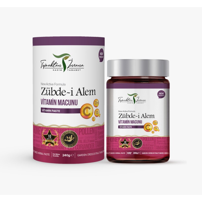 Zübde-i Alem / Yetişkin Vitamin Macunu 240 Gr.