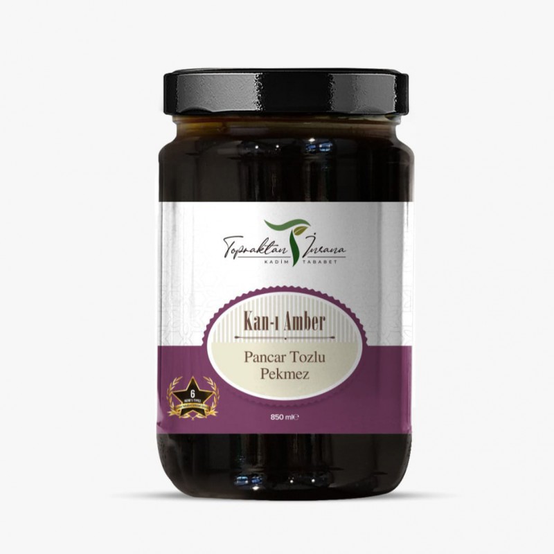 Kan-ı Amber Pancar Tozlu Pekmez 850 Gr