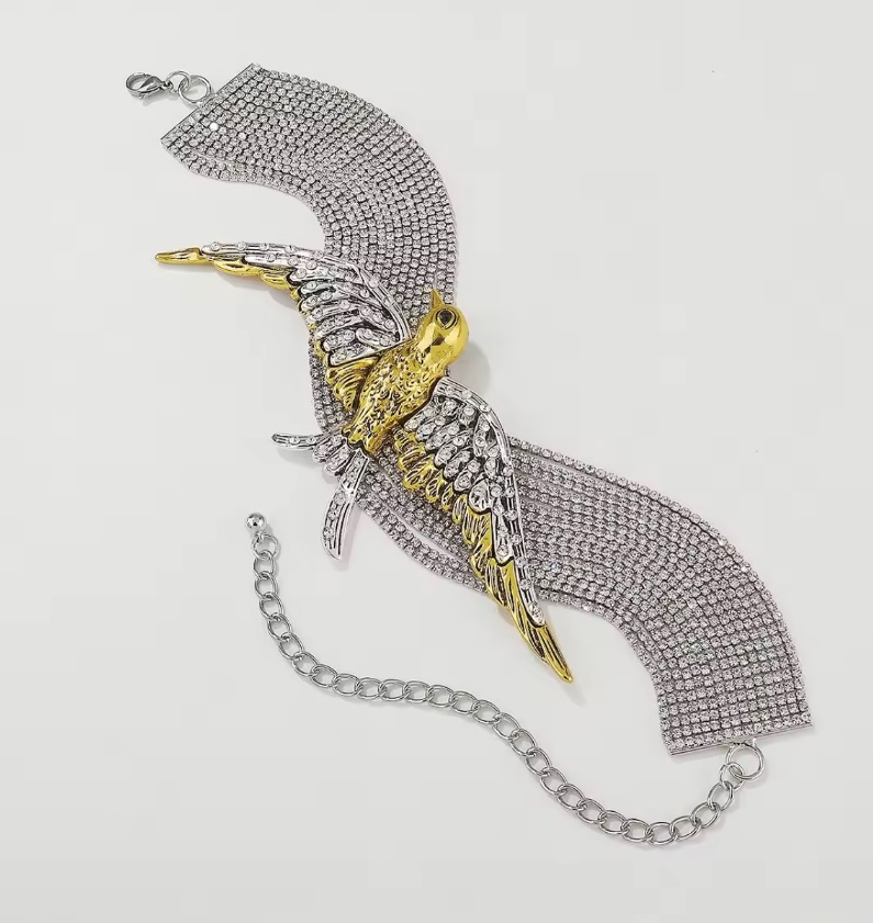Bronş Gold Silver Kırlangıç