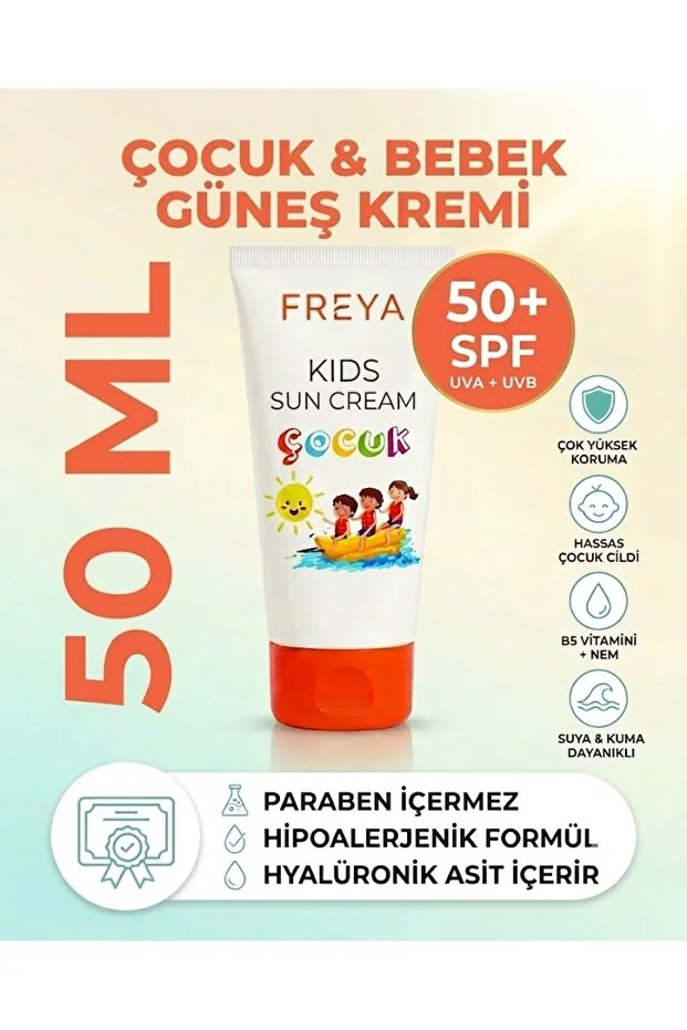 Freya Kids Suncare Kids Sun Cream 50ml Çocuk Güneş Kremi 50ml
