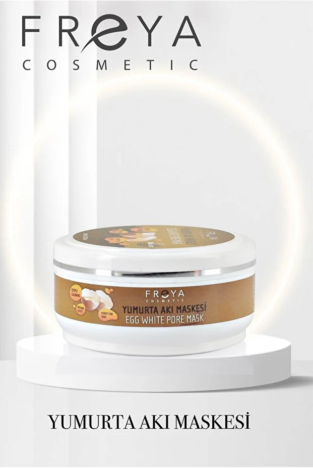 Freya Egg White Mask - Yumurta Akı Maskesi 100ml Gözenek Ve Leke Maskesi