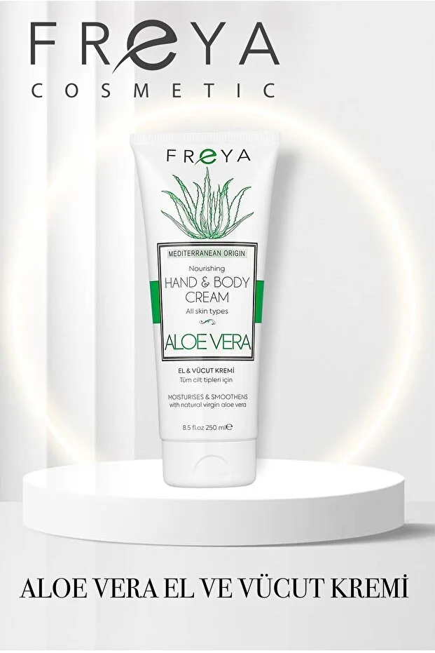 Freya Aloe Vera El vücut Kremi Tüp 250ml