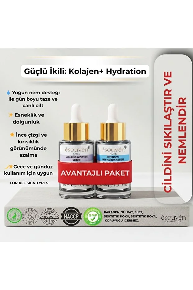 Collagen ve Yoğun Nemlendirici Avantajlı Paket