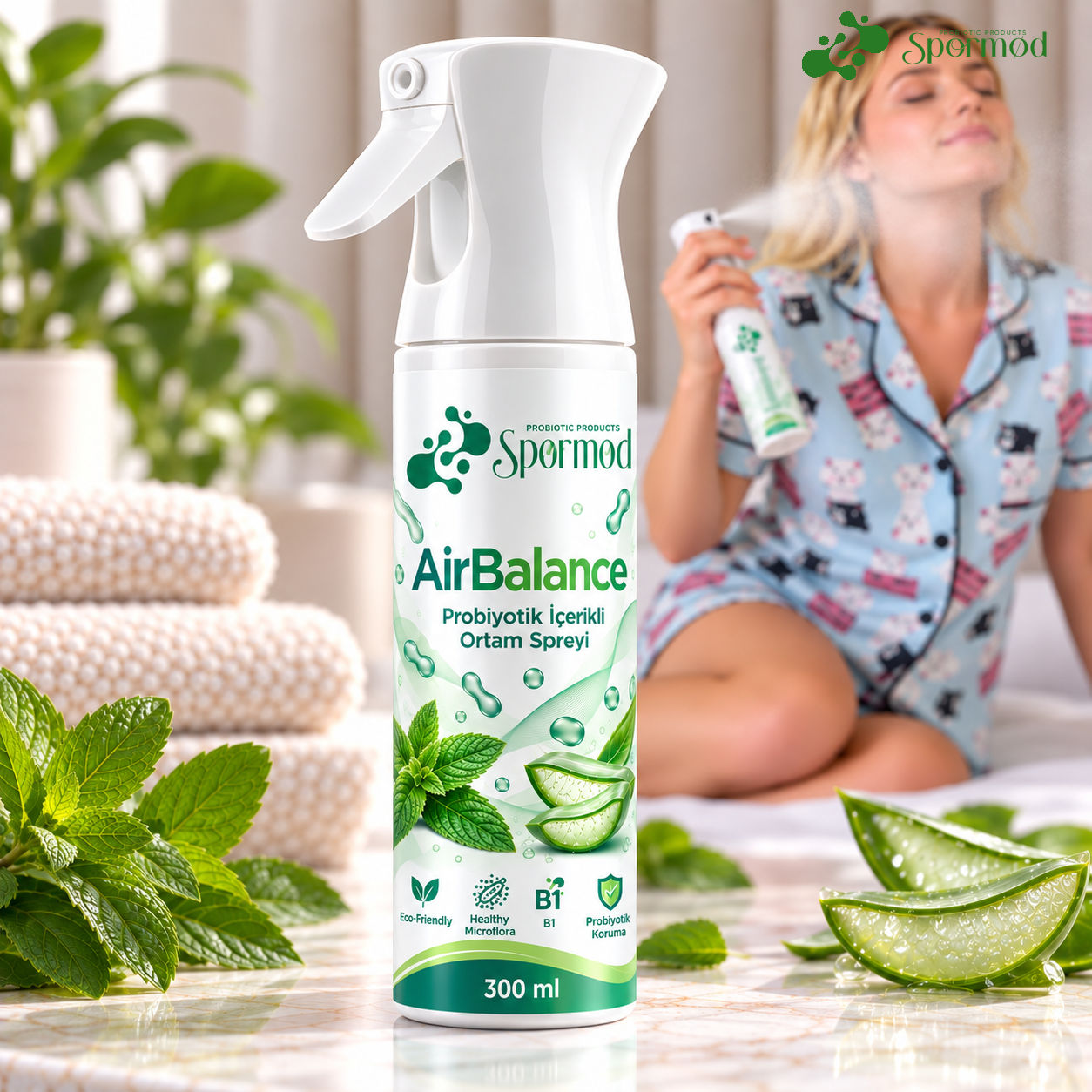 AirBalance® Probiyotik Ferment İçerikli Ortam Spreyi – 300 ml