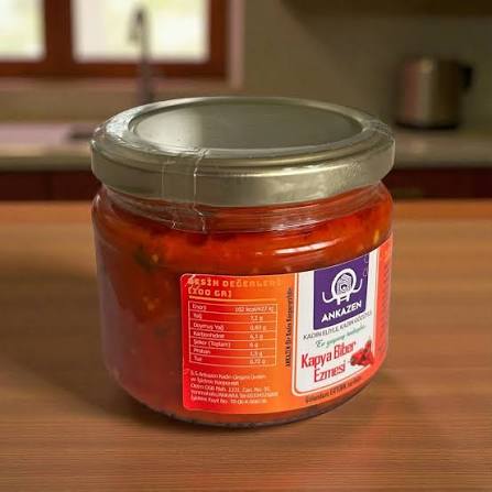 ANKAZEN Kadın Eliyle Kapya Biber Ezmesi 275 gr