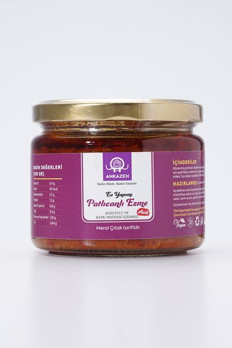 ANKAZEN Kadın Eliyle Patlıcan Ezmesi 250 gr