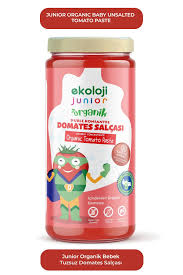 Junior Organik Tuzsuz Domates Salçası 230 Gr.