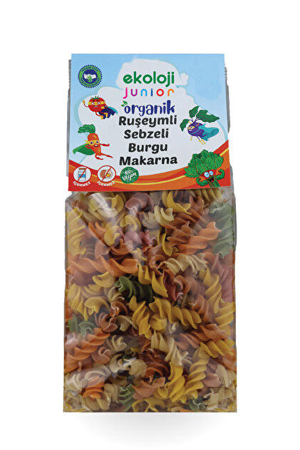 Junior Organik Ruşeymli Sebzeli Burgu Makarna 250 Gr.