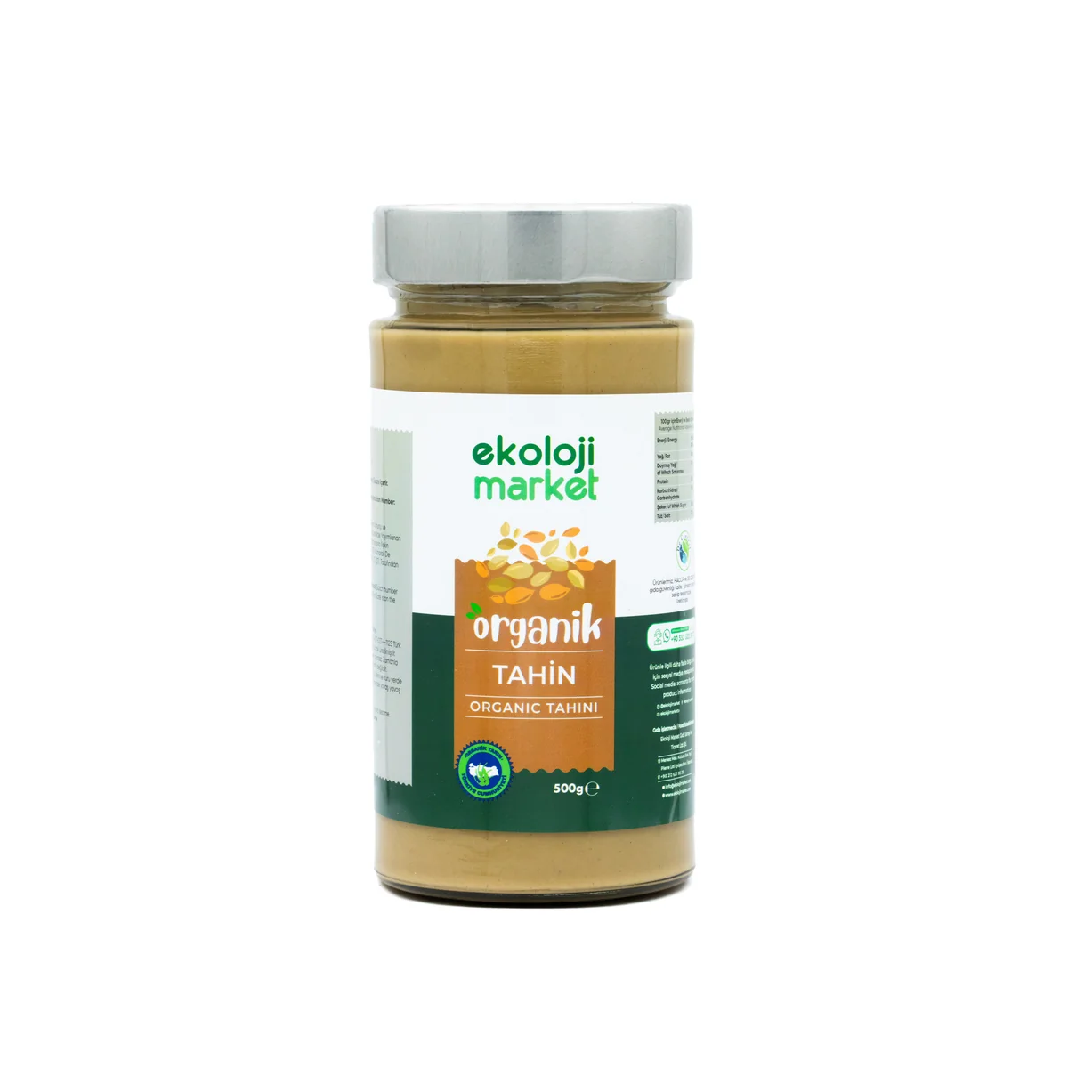 Organik Yerel Tahin 500 Gr.