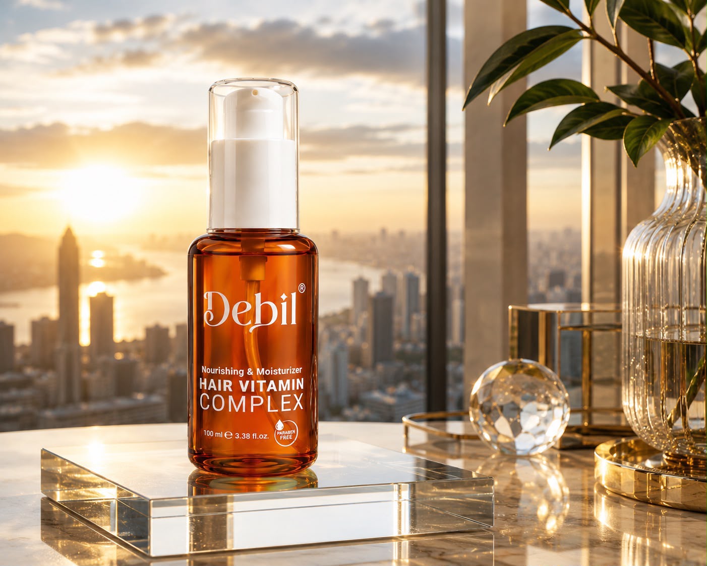 Debil Hair Vitamin Complex – Bitkisel Yağ Karışımlı Besleyici Saç Bakım Serumu